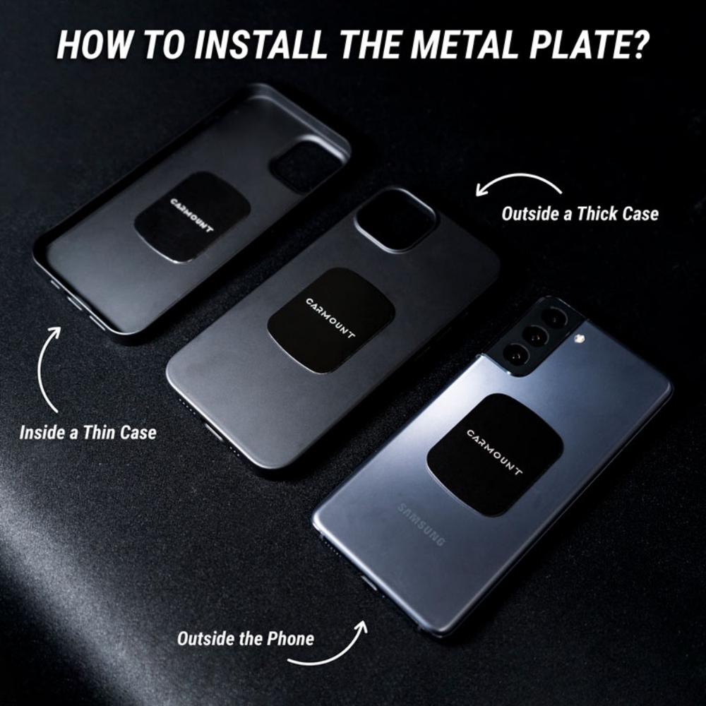 CARMOUNT - Magnetic Phone Mount - 360⁰ Rotation - Picture 10 of 10